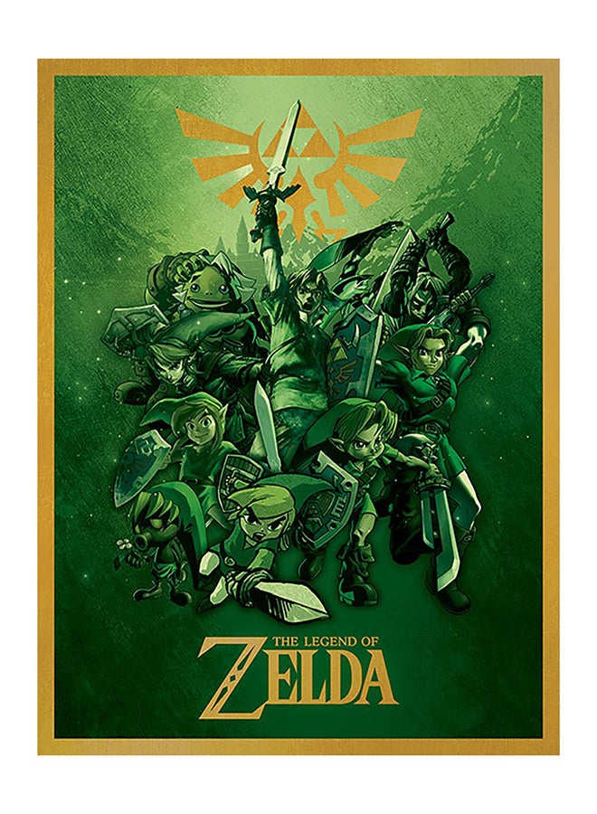 Pyramid Pyramid The Legend Of Zelda Link 60 X 80cm