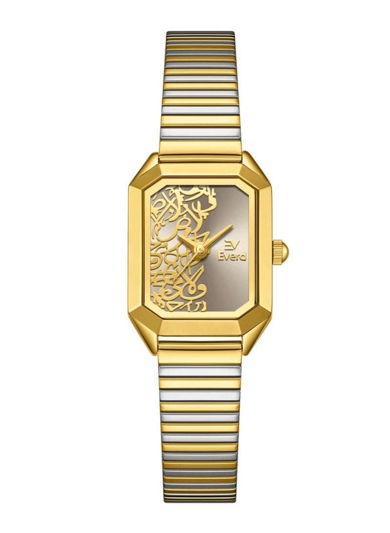 Everd Modern Women’s Watch with Arabic Ornaments