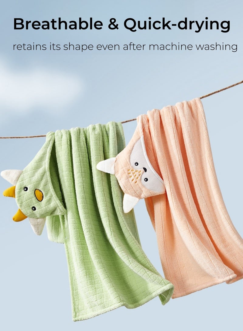 Hooded Towel, Soft Bath Towel with Ears for Baby, Toddler, Infant - Ultra Absorbent, Natural Baby Stuff Shower Gifts for Boy Girl