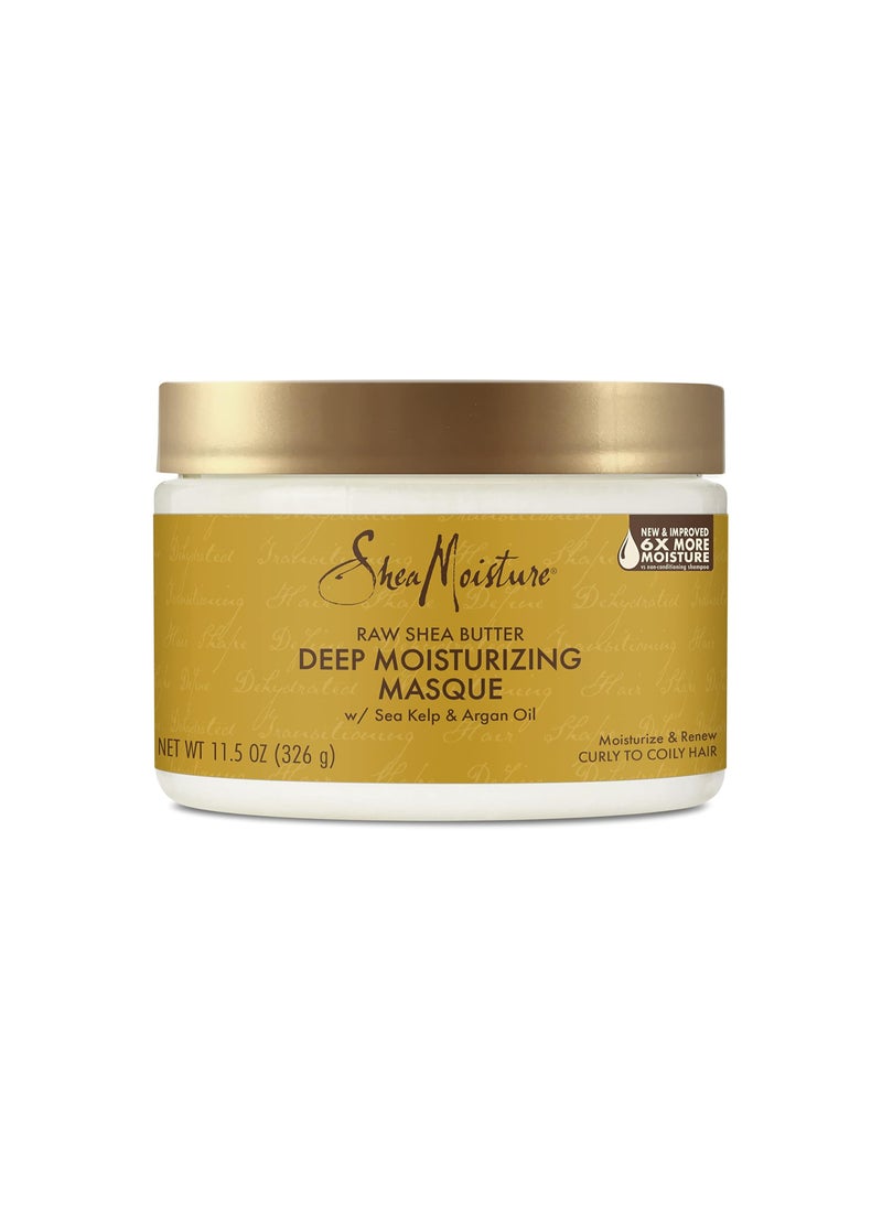 SHEA MOISTURE DEEP TREATMENT MASK WITH KELP AND ARGAN OIL - 340G - pzsku/Z34C06586240FA6E13034Z/45/_/1703671510/81d2c201-cca6-4fd4-a8ca-9f536a7dcc18