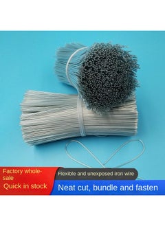 Bluejw DIY Toy Tie Wire Adhesive-coated Iron Wire Plastic-coated Tie Wire Tie Wire Sealing Tie Wire Data Toy Bag Tie Tape Tie Wire  - Image 2