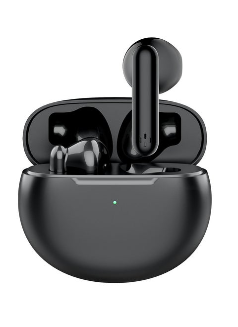TWS Semi-In-Ear Hi-Fi Bluetooth Headset for Android & Apple with ENC Noise-Cancelling