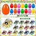 Seifar 24 Pack Prefilled Easter Eggs Filled with Pull Back Cars Eggs with Toys Inside Easter Hunt Basket Stuffers Party Favors Classroom Prizes Gift for Kids Girls Boys - Image 4