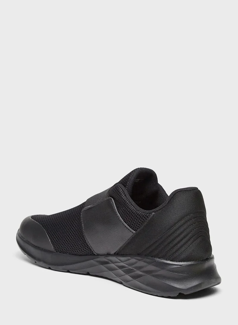 داش Wide Toe Slip Ons