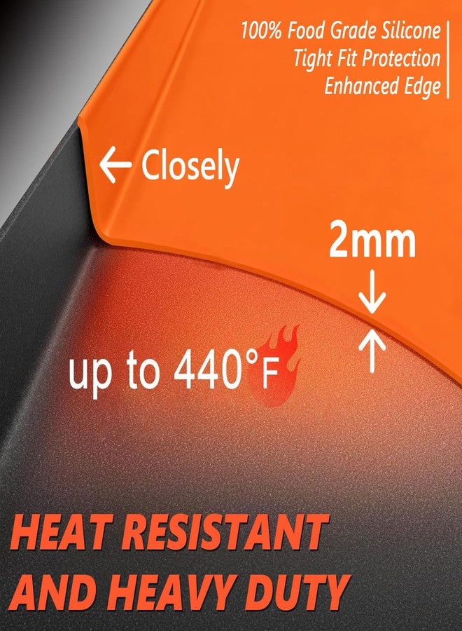Rumlick 36" Silicone Griddle Cover Mat for Blackstone Griddle, Heavy Dutdy Food Grade Silicone Griddle Cover, All Year Round Griddle Top Protective Cover for Black Stone Accessories - Image 4