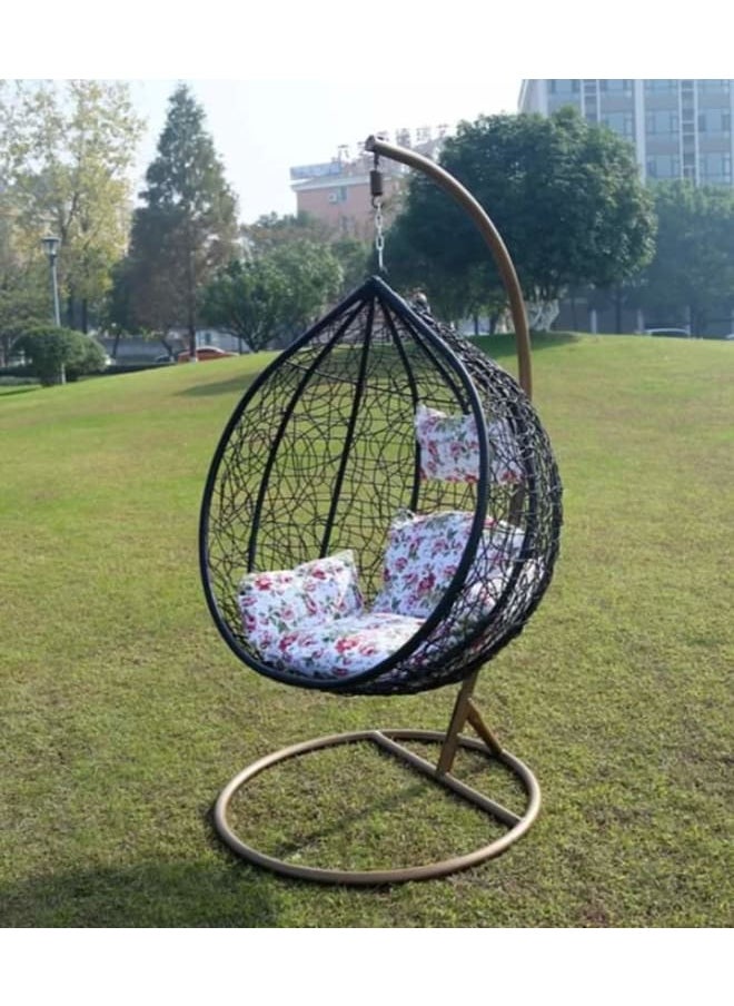 Sampa Rattan Sampa Rattan Artistic Swing Chair – One Seat of Pure Serenity.  - Image 1