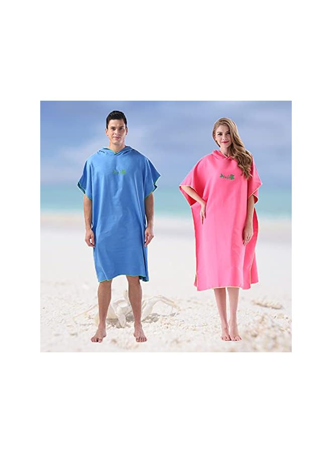 Zaboon Surf Poncho Changing Towel With Hood Microfiber Beach Blanket Bath Swim Towel Wetsuit Poncho For Adults - Image 2