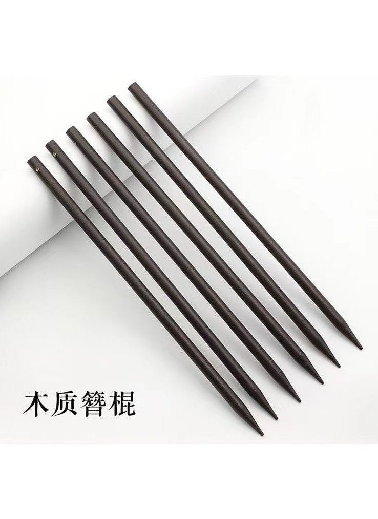 Generic Silver Traditional Chinese Hairpin 2024 Wooden hairpin 