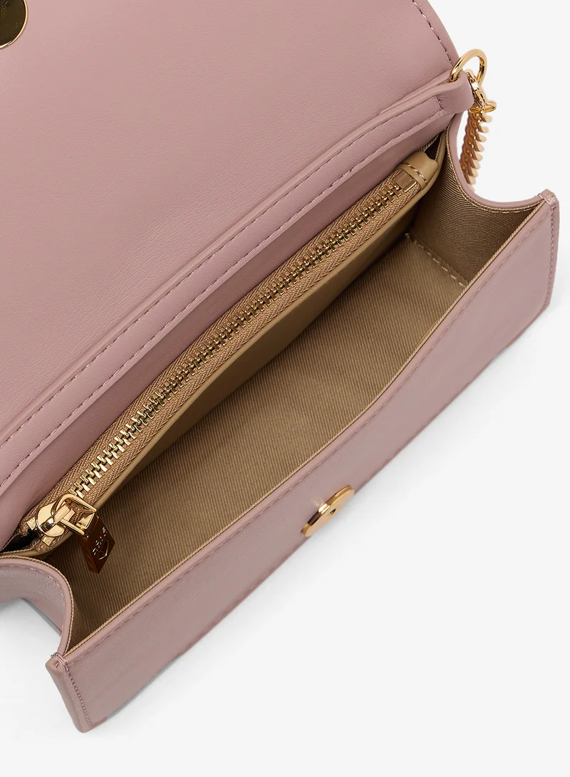 Love Moschino  Embossed Bi-Fold Wallet for Women | Best Price UAE