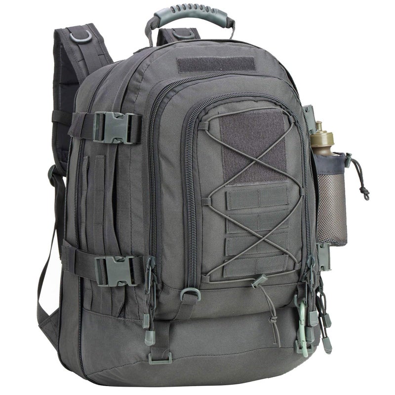 Miramrax Tactical Backpack Military Army Daypack Assault Pack for Men Molle Backpacks Bug Out Bag 3 Day Pack for Hiking Camping Travel Hunting Rucksack Trekking Grey - Image 2
