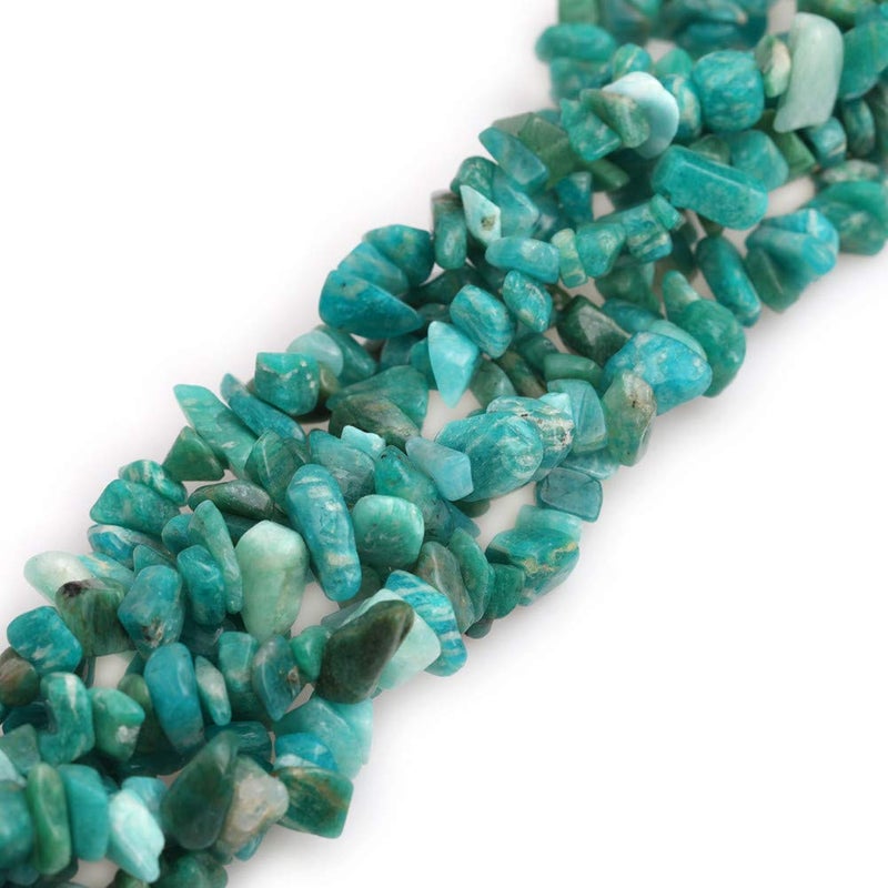 35mm ite Gravel Chips Beads for Jewelry Making Freeform Blue Green 34 JOE FOREMAN