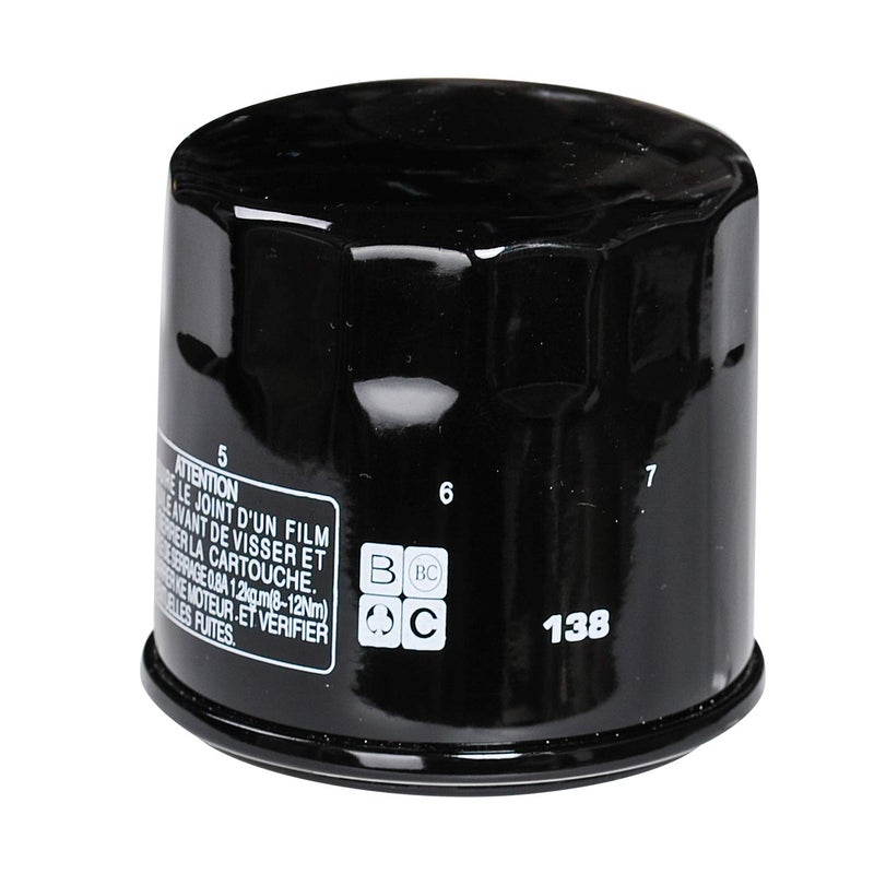 HIFROM Oil Filter Replacement for Suzuki GSXR 600 750 1000 1300 Hayabusa AN650 LTF400F LTA400F GSF650 VLR1800 VL800 SFV650 GSR750 SV650 GSF1250 VS800 GSF650 Motorcycle ATV Replace HF138 KN138