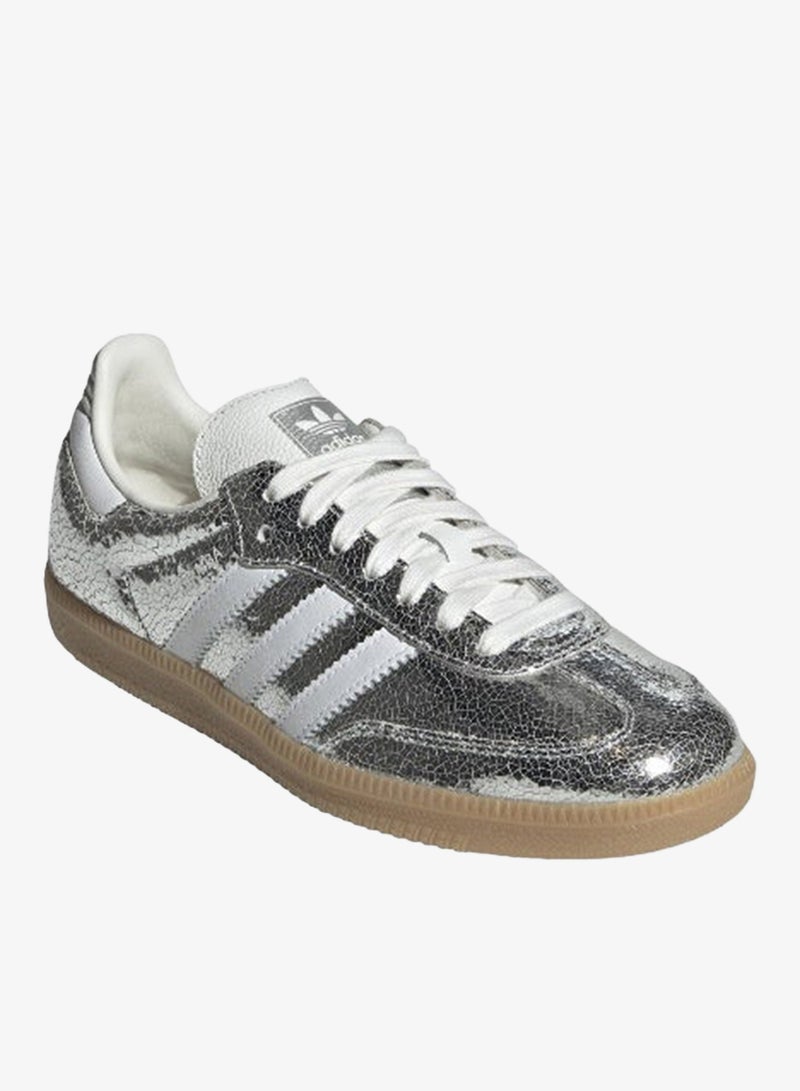 اديداس اوريجينالز أحذية أديداس سامبا   فضية أصلية للنساء - Image 4