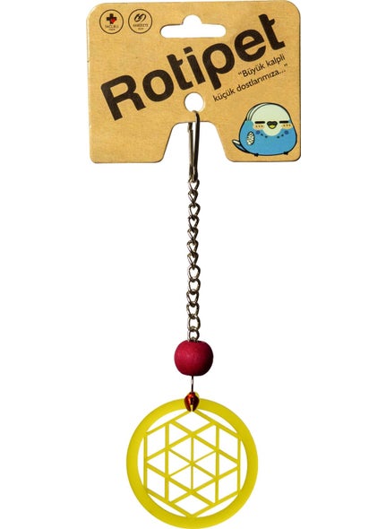 Rotipet Bird Toy Acrylic Geometric Pendulum-03 