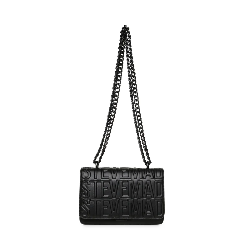 Steve Madden Bcarbon Black Women's Satchel Bag