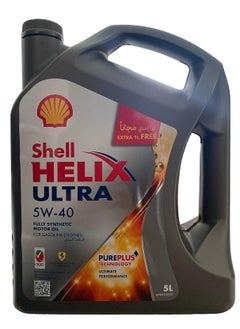 Shell Helix Ultra 5W40 Fully Synthetic Engine Oil 5Ltr 