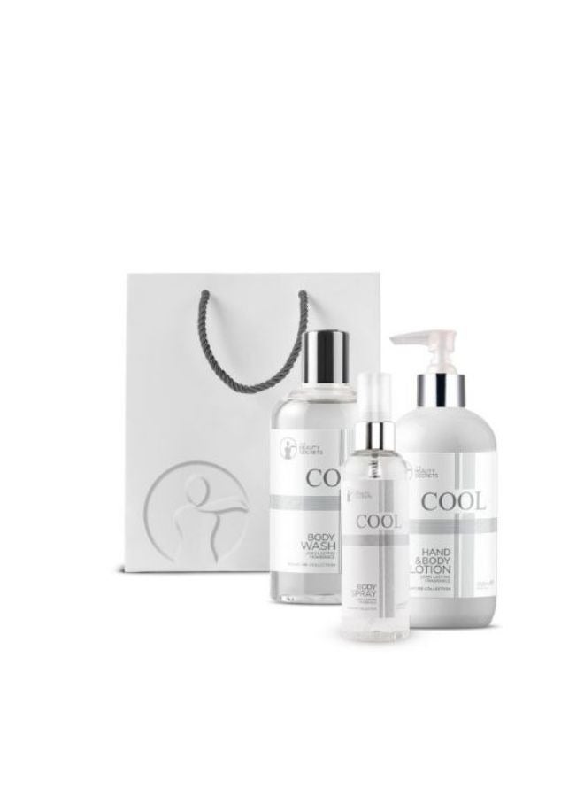 The Beauty Secrets Kit Happiness gifts and giveaways consisting of body spray100 ml shower gel 250 ml body and hand cream 250 ml - Image 1