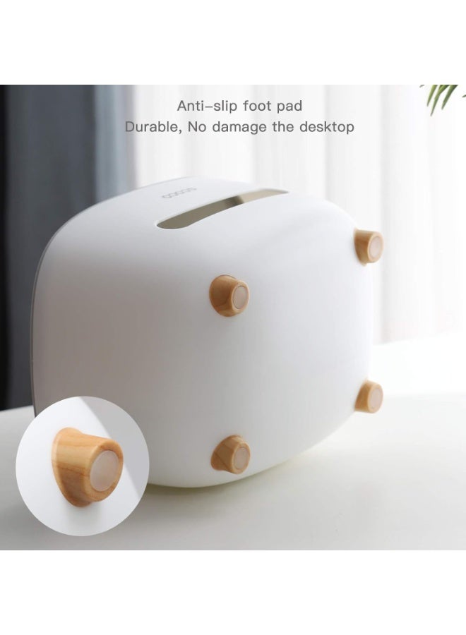 إيكوكو علبة مناديل أيكوكو بغطاء وجزء للتخزين - Image 4