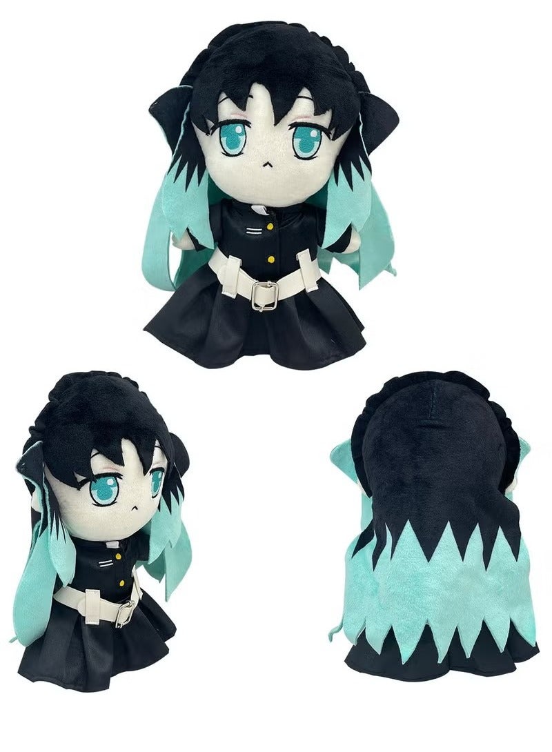 general Demon Slayer Tokitou Muichiro Plush Toy 26cm Anime Kimetsu No Yaiba Stuffed Plushie Doll Kids Toy Gift Cartoon Doll Toys - Image 2