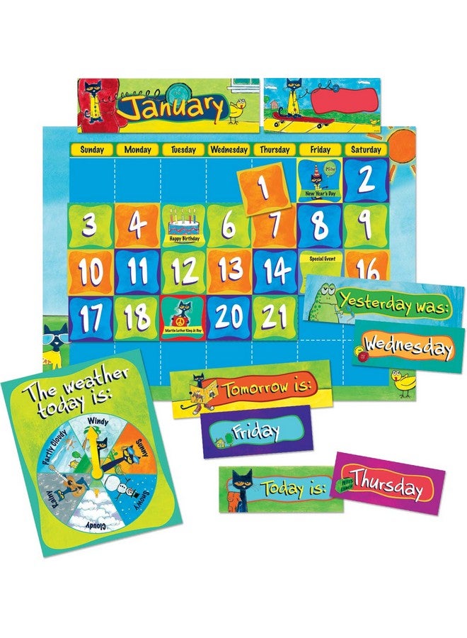 Edupress Pete The Cat Calendar Kit (Ep62388) Various - Image 1