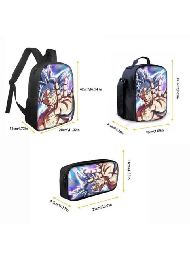 عام حقيبة ظهر مطبوعة عالمية مشتركة - مجموعة حقائب ظهر من ثلاث قطع (متوفرة للطلاب والأطفال والأصدقاء في النزهايات وتسلق الجبال وما إلى ذلك) - 54 - Image 4