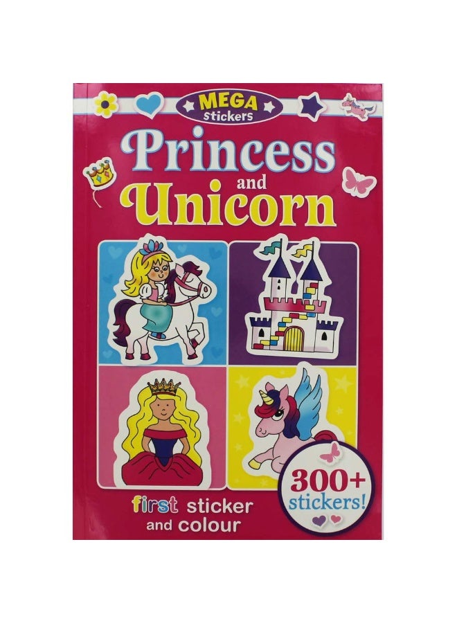 Brown Watson Mega Stickers: Princess and Unicorn