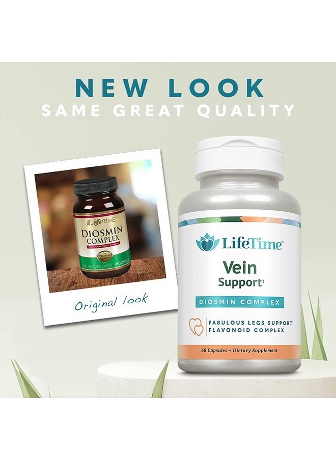 Lifetime - Vein Support Diosmin Complex 60 Capsules - Image 1