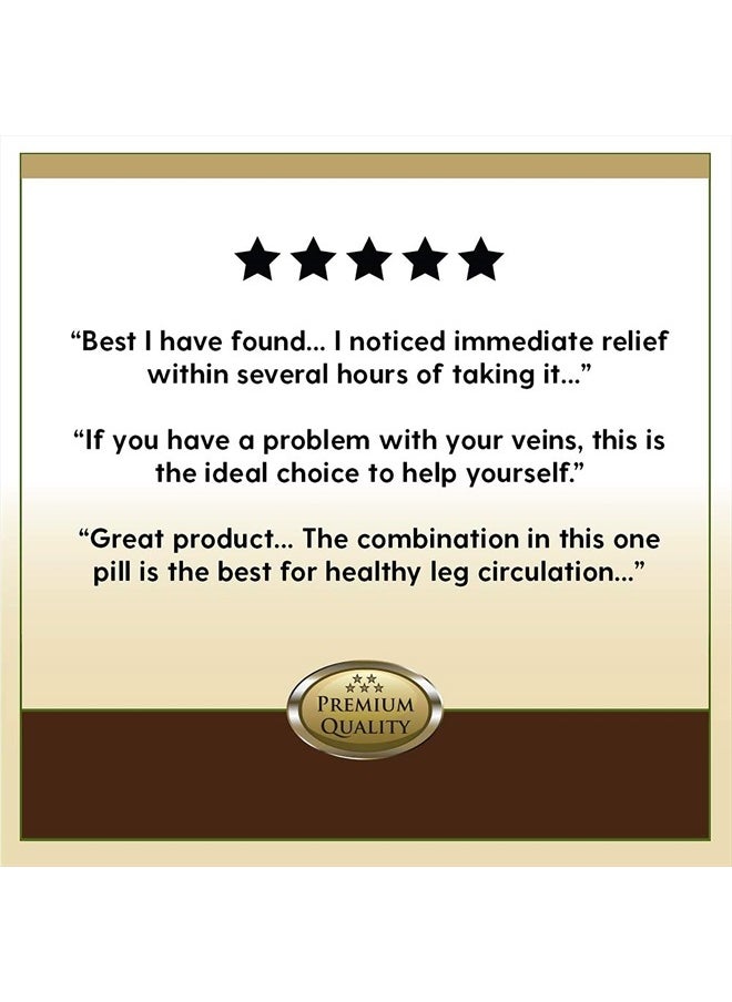 Lifetime - Vein Support Diosmin Complex 60 Capsules - Image 1
