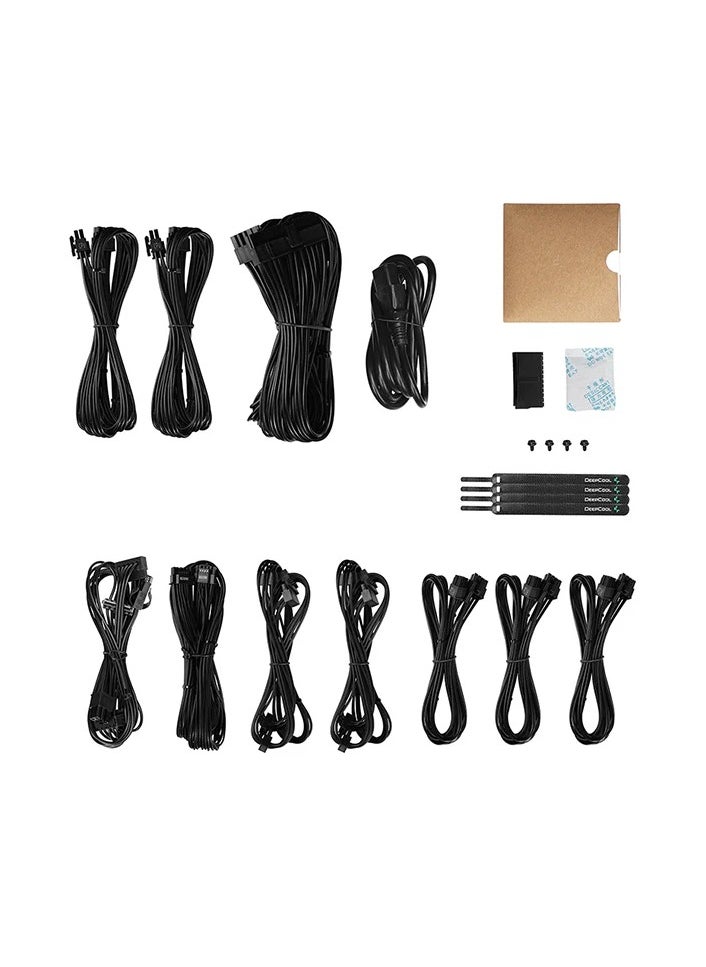 DEEPCOOL - PX1000G 1000W ATX 3.0 Power Supply – Fully Modular 80 PLUS Gold PSU with 12V-2x6, Dual EPS, and Triple PCI-e Ports for Stable and Efficient Power Delivery - Image 1
