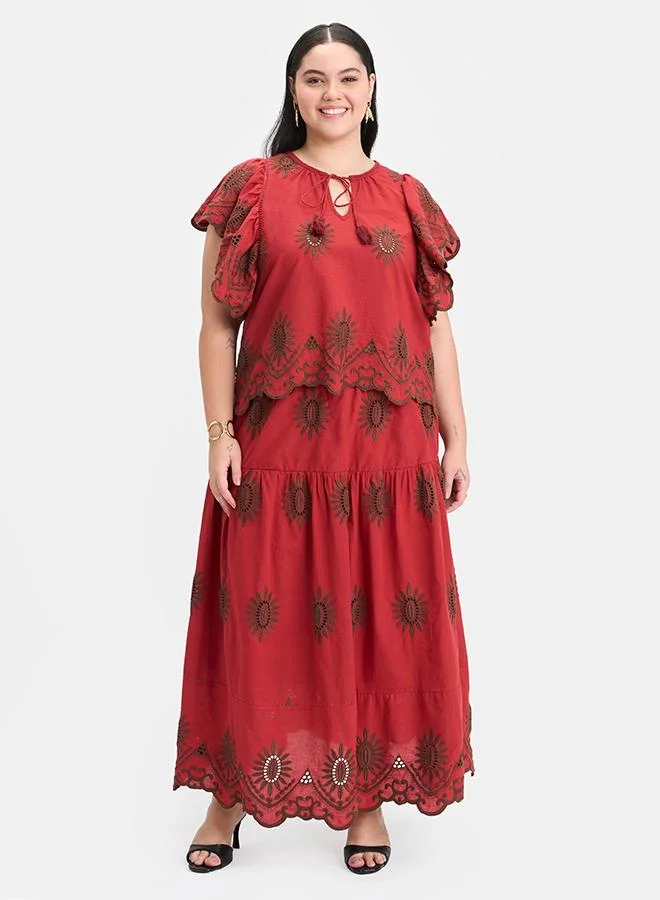 فيرجيو فيرجيو توب قطن 100% شيفلي بربطة