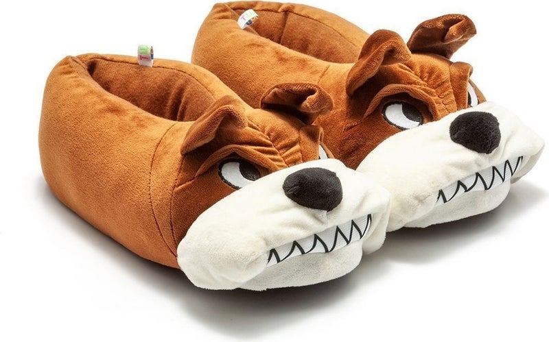 Twigy Angry Male Animal Slippers Brown 41/46 YY0262  - Image 3