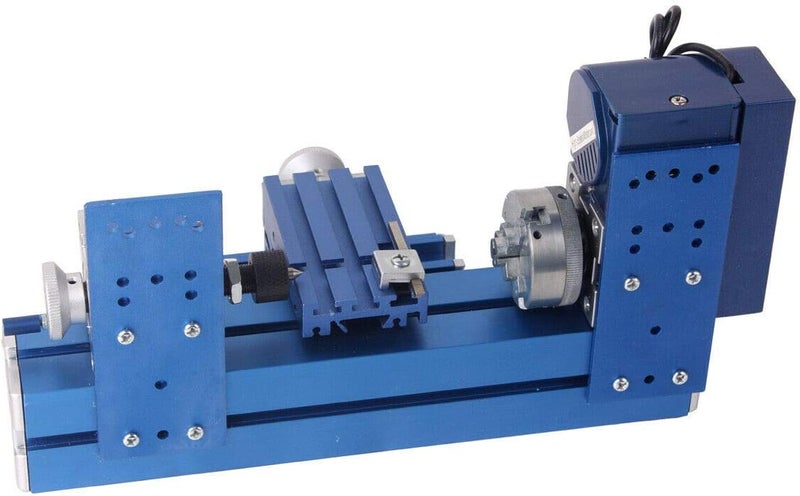 klarako Metal Mini Turning Lathe Machine Motorized Metalworking DIY Wood Tool Universal - Image 4