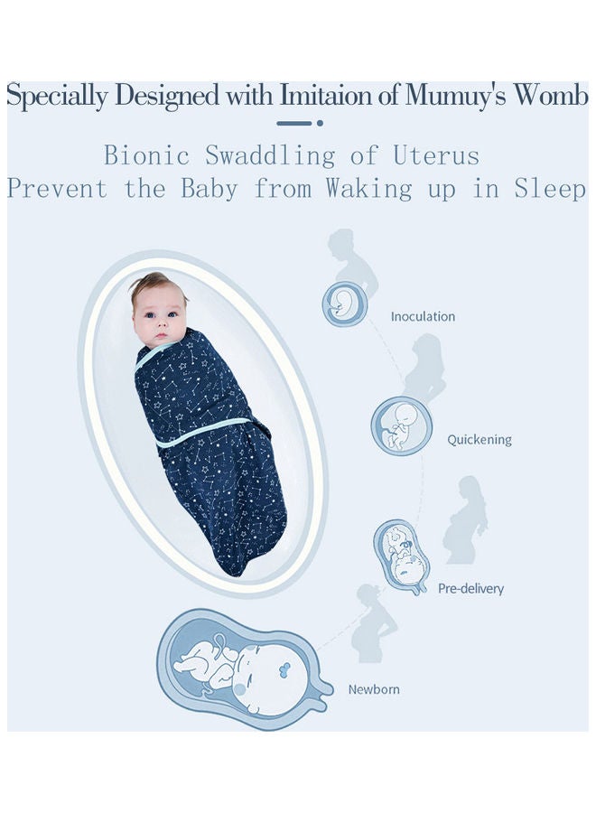 3-Piece Printed Baby Swaddles - Image 2