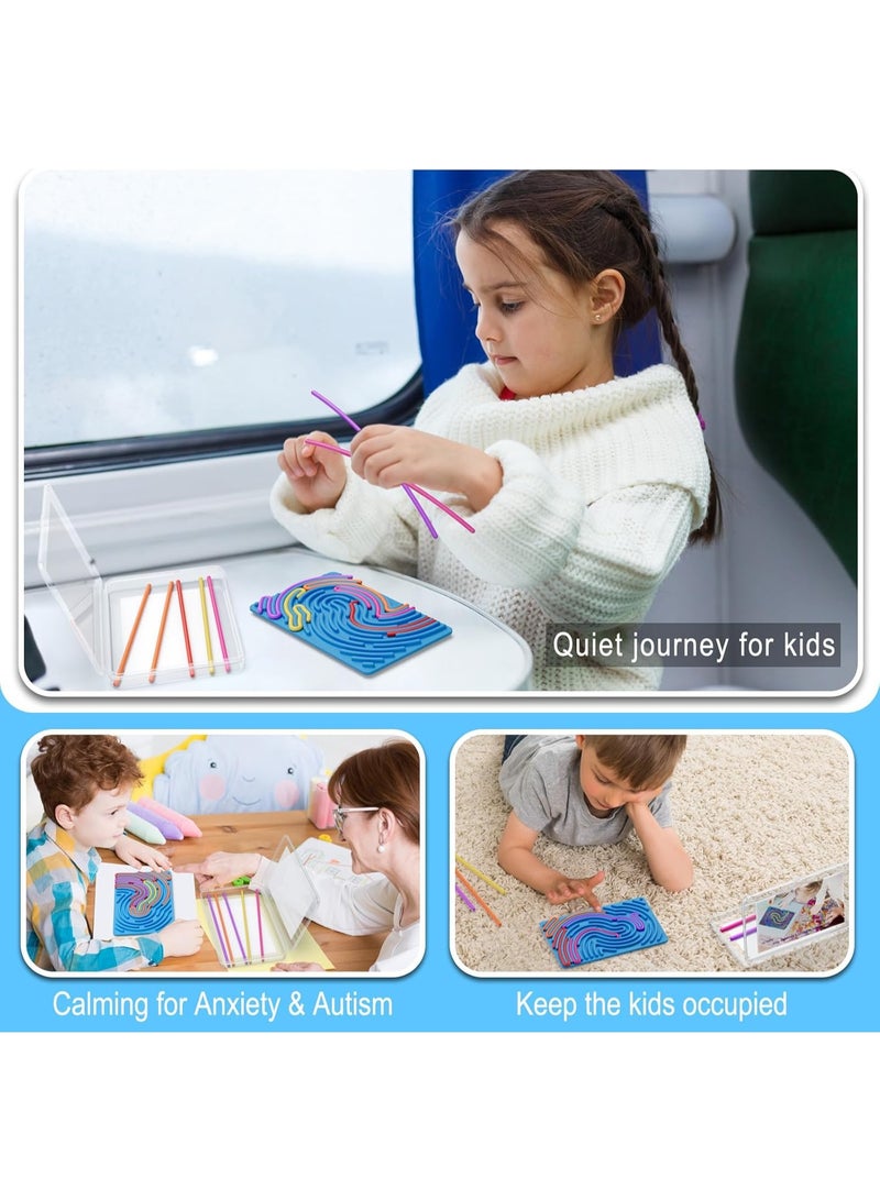 general Sensory Fidget Toys for Kids Toddler Boys ,Sensory Activity Board for Stress Anxiety Autistic ADHD, Calm Down Travel Airplane Essentials Toys for 3+ Year Old, Stuffers Gifts for Teen Girls - Image 4