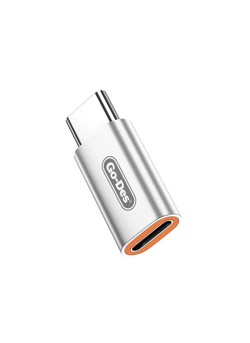 GO-DES Go-Des Lightning to Type-Go-Des Lightning to Type-C Charging and Audio Supported Converter 120W Go Des GD-CT063C Charging and Audio Supported Converter 120W Go Des GD-CT063  - Image 4