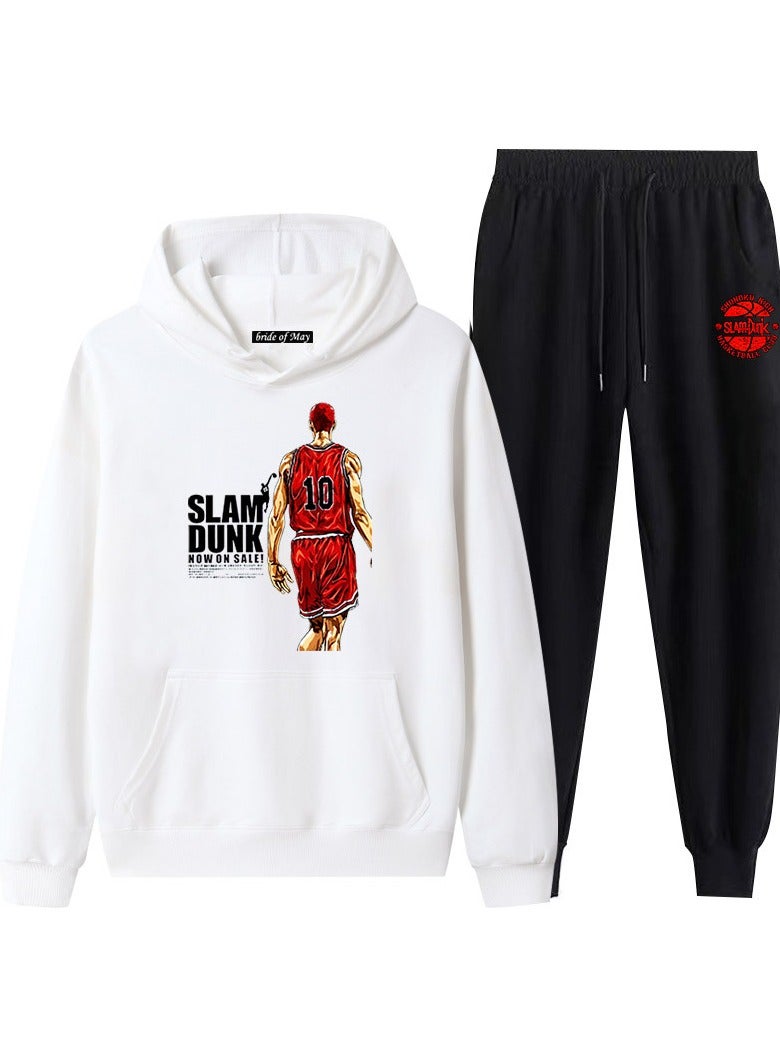KUYING New Slam Dunk Printed Hoodie Set  - Image 1