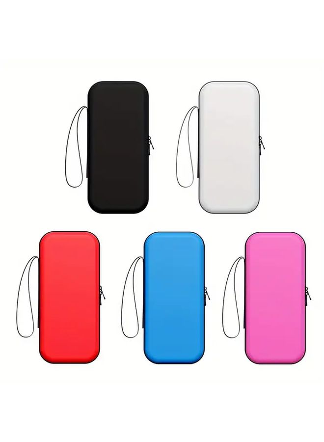 Pink Slim Hard Shell Protective Carrying Case For Switch 2 With Secure Strap - Image 1