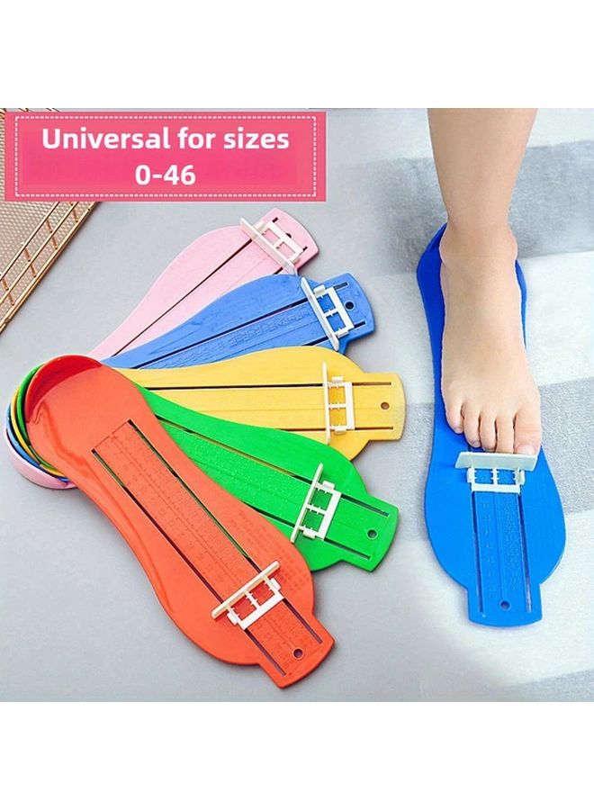 أداة قياس عالمية لمقاسات القدم بحجم العائلة 1 قطعة لون عشوائي للرجال والنساء للأحذية - Image 2
