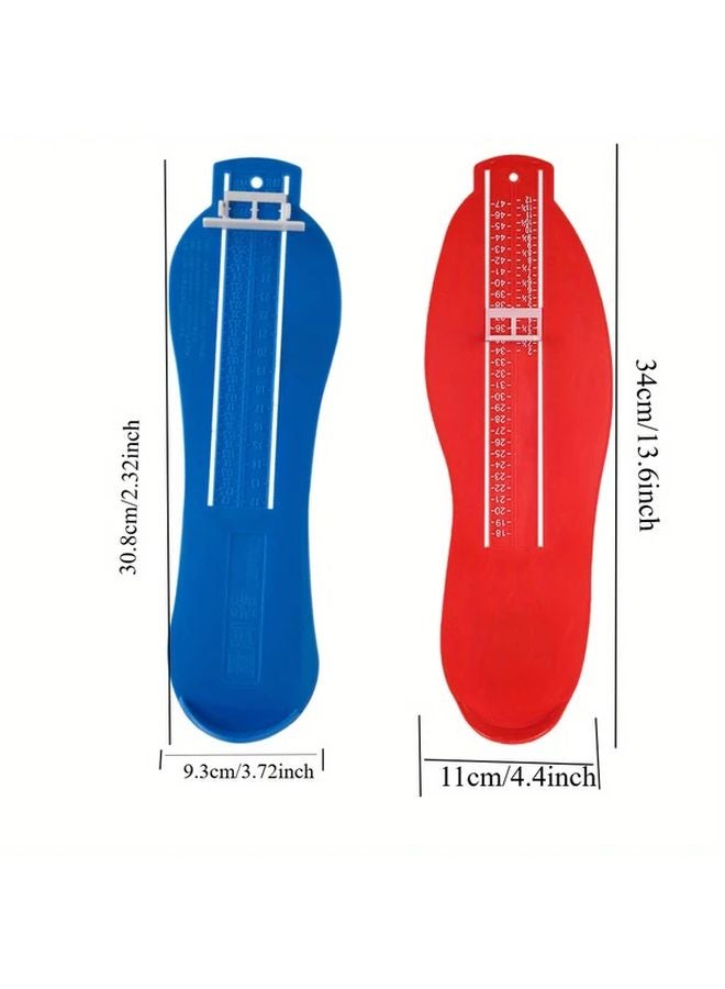 أداة قياس عالمية لمقاسات القدم بحجم العائلة 1 قطعة لون عشوائي للرجال والنساء للأحذية - Image 4