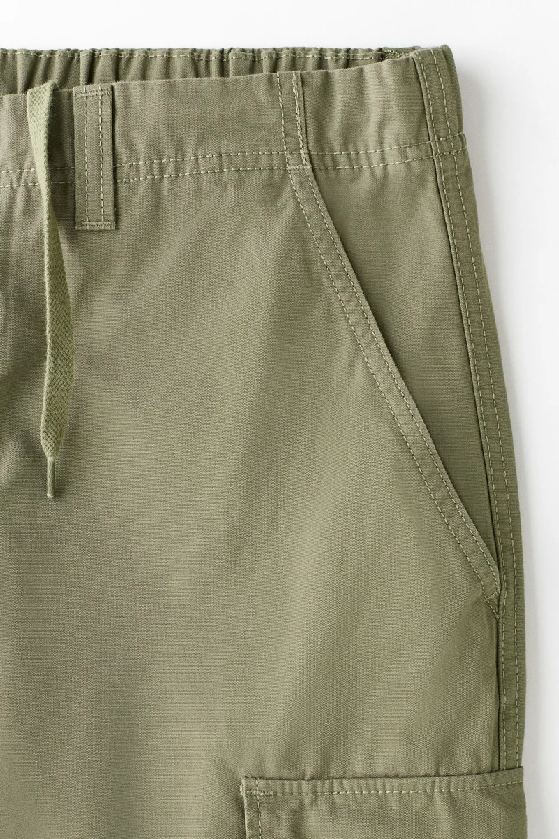 H&M  Relaxed Fit Cotton cargo trousers for Men | Best Price UAE