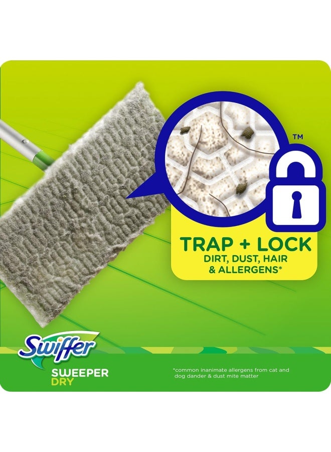 Swiffer Sweep + Mop, Dry Pads Refill, Floor Cleaner, Cleaning Cloths, Lavender, 16 count - Image 5