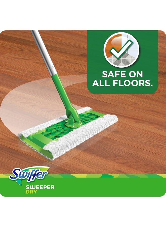 Swiffer Sweep + Mop, Dry Pads Refill, Floor Cleaner, Cleaning Cloths, Lavender, 16 count - Image 4