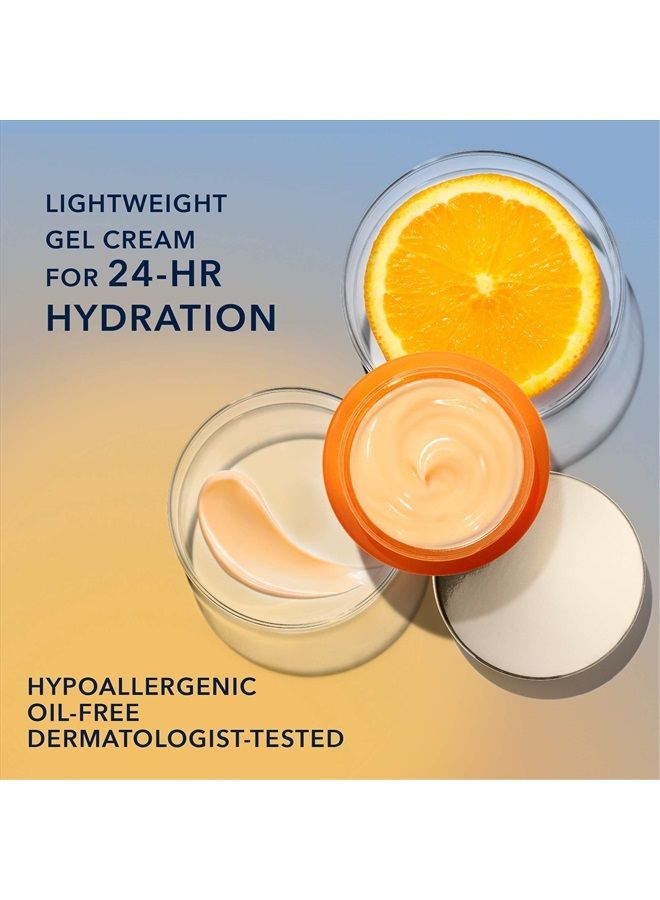 RoC Multi Correxion Revive + Glow 10% Vitamin C Blend Face Moisturizer, Anti-Aging Gel Cream for Instant Glow, Hypo-Allegenic & Oil-Free Skin Care,1.7 Ounce  - Image 3