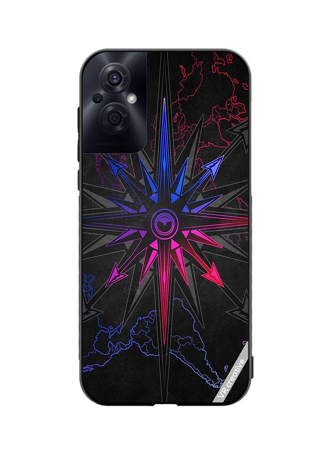 VR CREATIVE Protective Case Cover For Oppo Reno8 Z Multicolor Design - Image 1