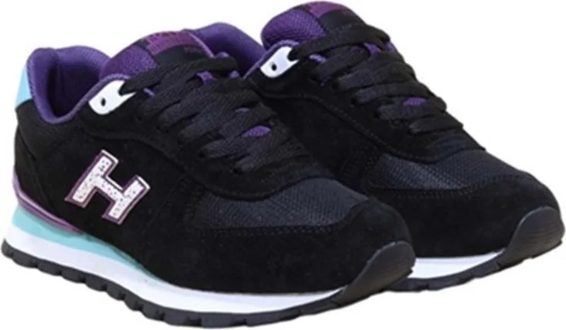 Hammer Jack Peru Women's Sneaker Casual Sports Shoes 19250 Black Purple V11