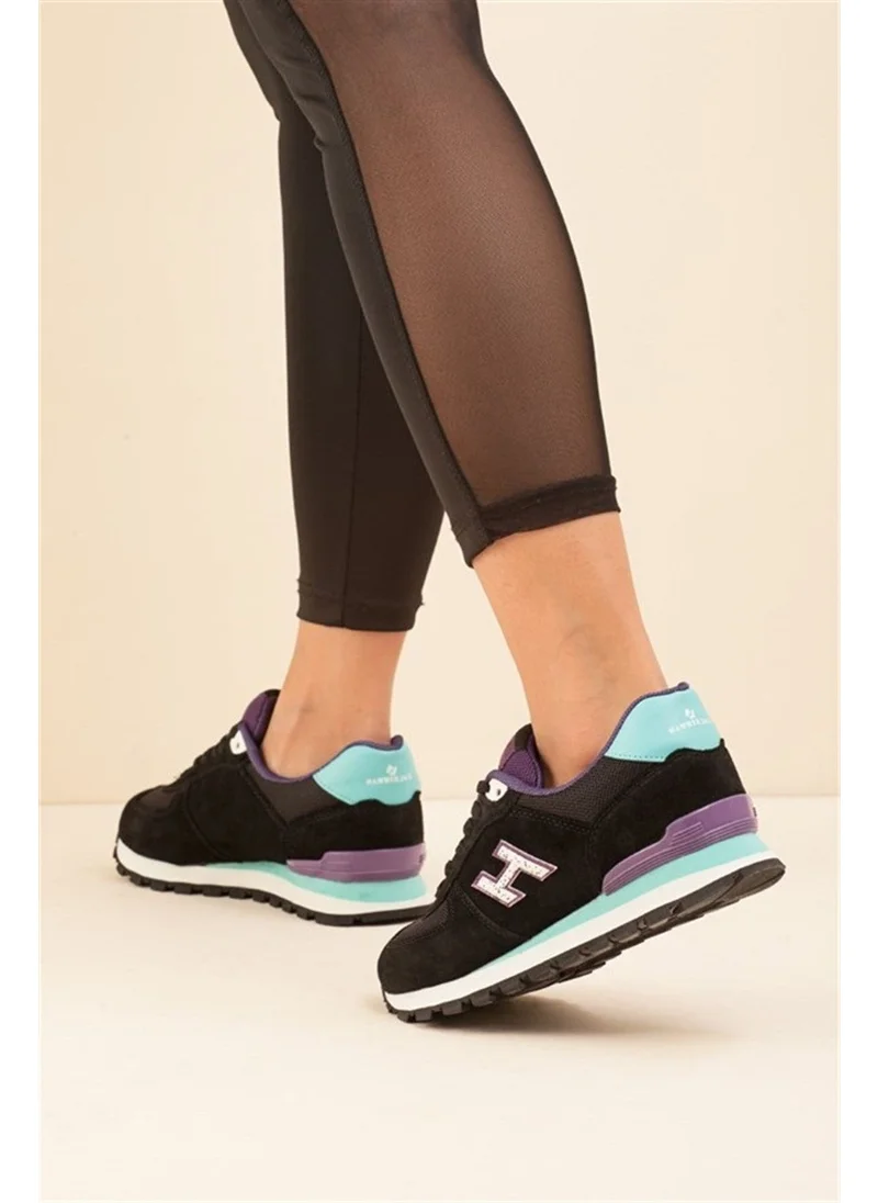Hammer Jack Peru Women's Sneaker Casual Sports Shoes 19250 Black Purple V11