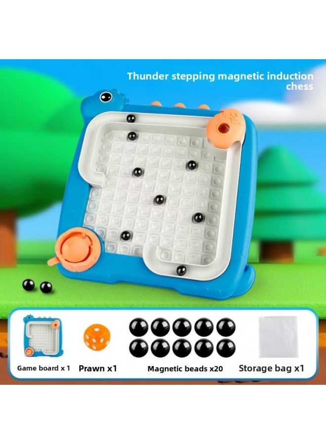Cross-Border New Dinosaur Magnetic Battle Chess Stepping On The Mine Fun Desktop Concentration Game Magnet Game Toy