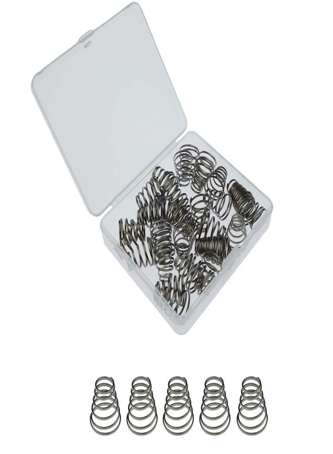 Kasteco 30 Pack 304 Stainless Steel Universal Quick Release Bike Wheel Skewer Springs with Storage Box - Image 1