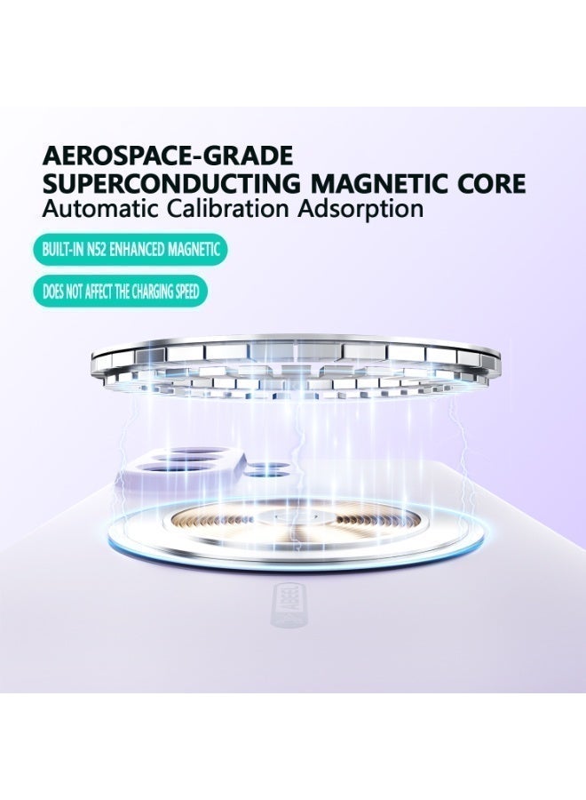 جراب متوافق مع هاتف سامسونج جالاكسي S26، جراب ناعم مغناطيسي من السيليكون السائل مضاد للسقوط يغطي الهاتف بالكامل - Image 5