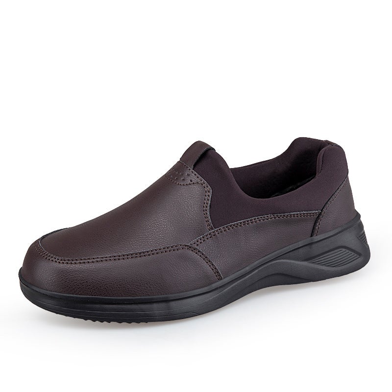 Old Shoes Leather Shoes Slip-On Outdoor Comfortable Autumn Sports Lightweight Walking Shoes Middle-Aged And Elderly Shoes Casual Shoes - Image 5